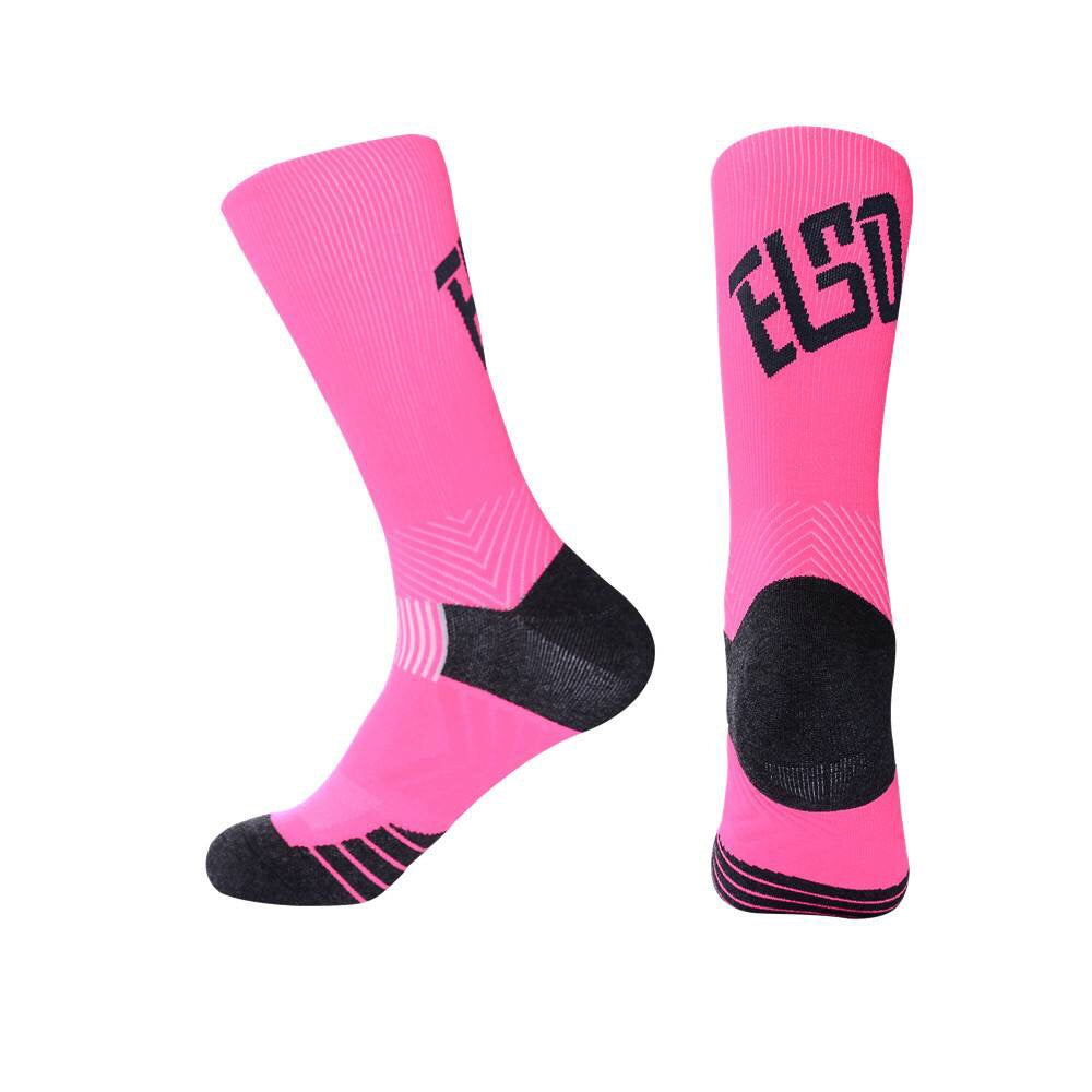 Pink basketball socks best sale